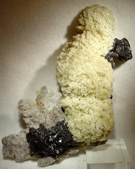 Sphalerite, Baryte, Dolomite image