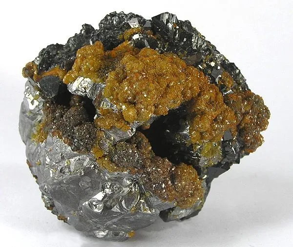 Sphalerite, Calcite - image 1