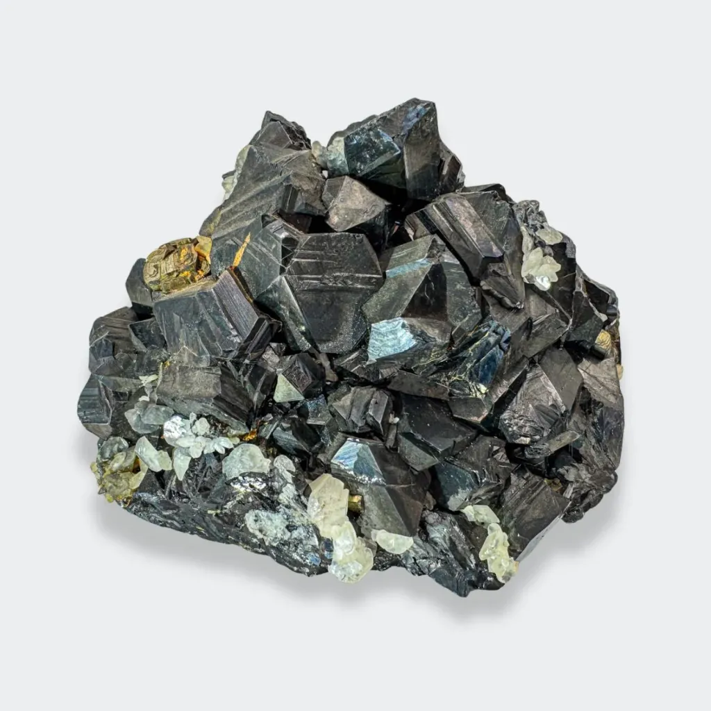 Sphalerite & Calcite from Kosovo, Mitrovica District, Trepča complex