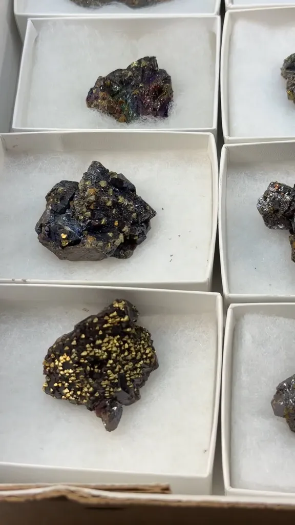 Sphalerite, Chalcopyrite lot image