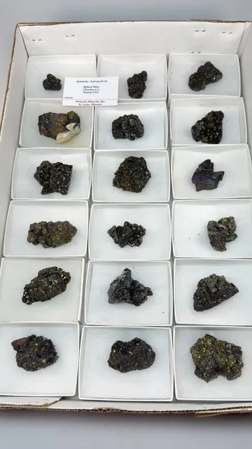 Sphalerite, Chalcopyrite lot