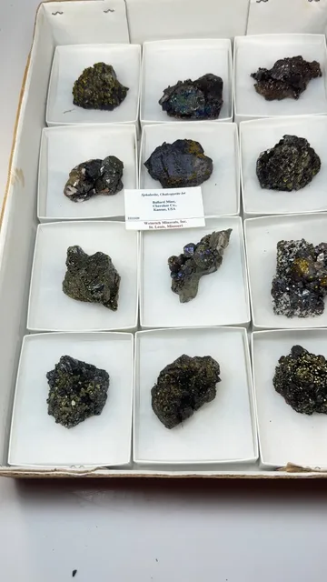 Sphalerite, Chalcopyrite lot