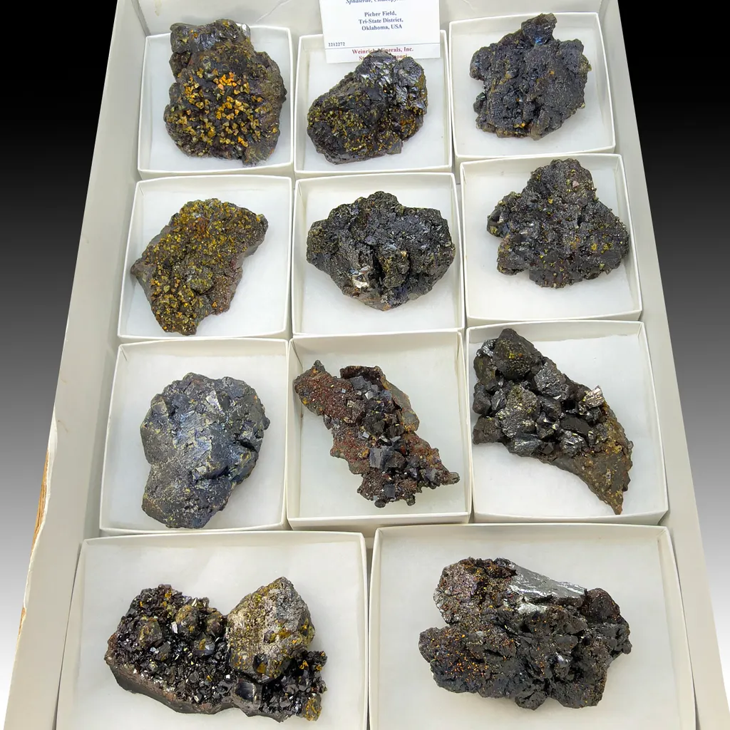 Sphalerite, Chalcopyrite lot - image 1