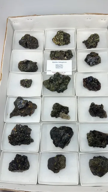 Sphalerite, Chalcopyrite lot