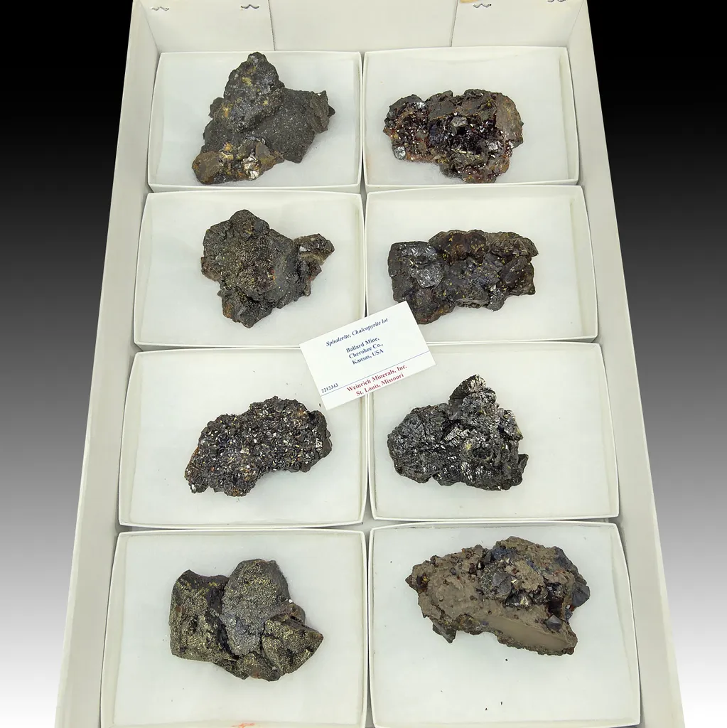 Sphalerite, Chalcopyrite lot - image 1