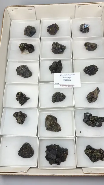 Sphalerite, Chalcopyrite lot