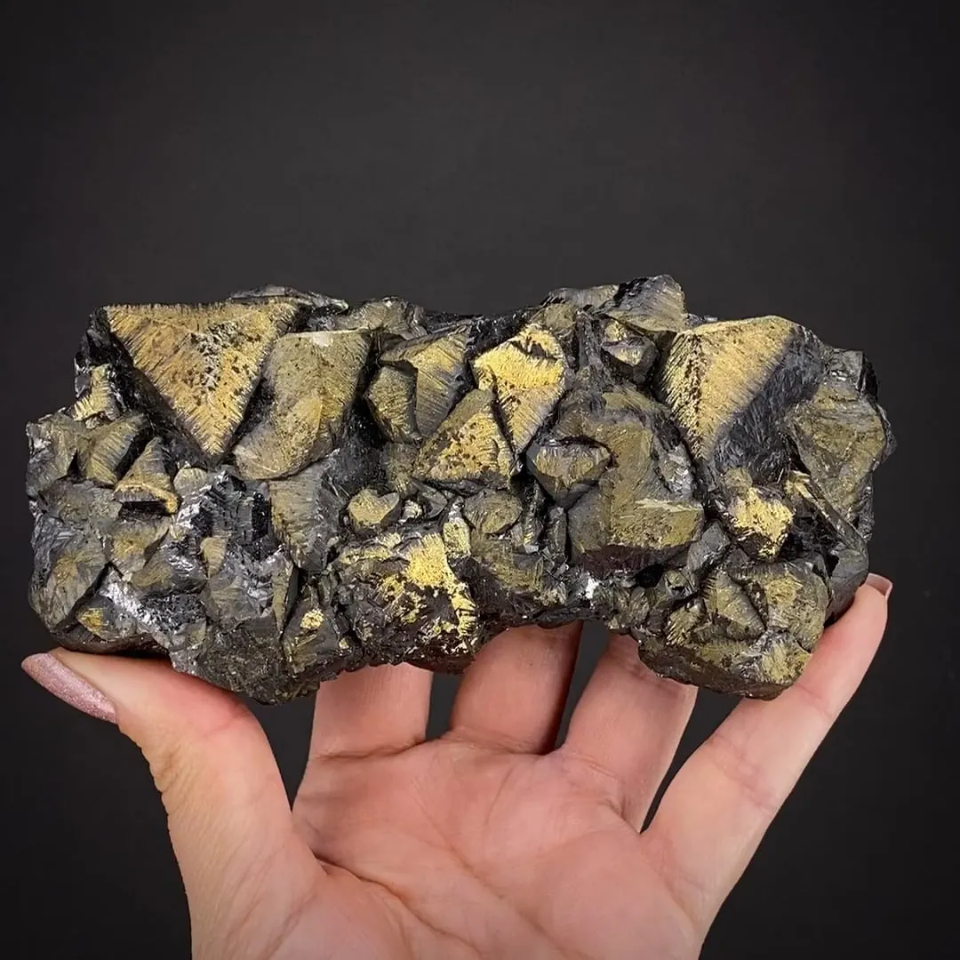 Sphalerite coated with Chalcopyrite - image 1