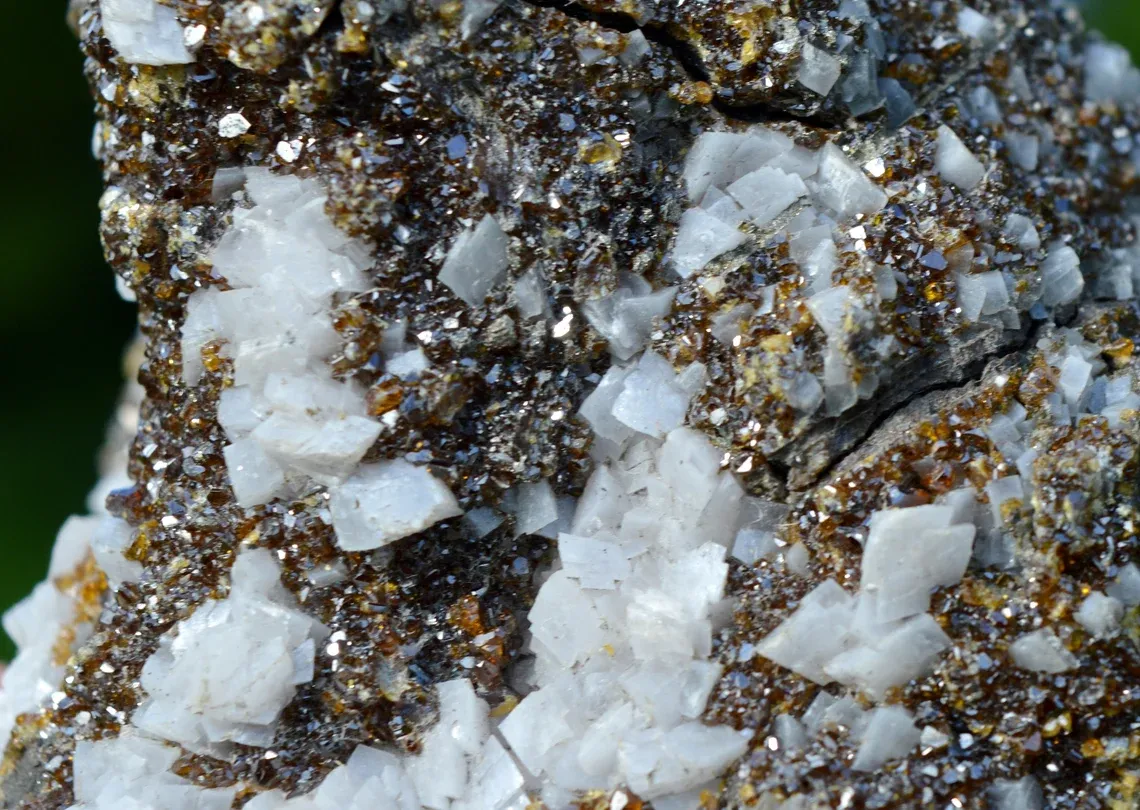 Sphalerite & Dolomite 1970 grams - Trèves, Le Vigan, Gard, Occitanie, France - image 9