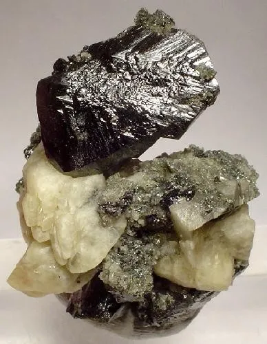 Sphalerite, Dolomite, Marcasite image