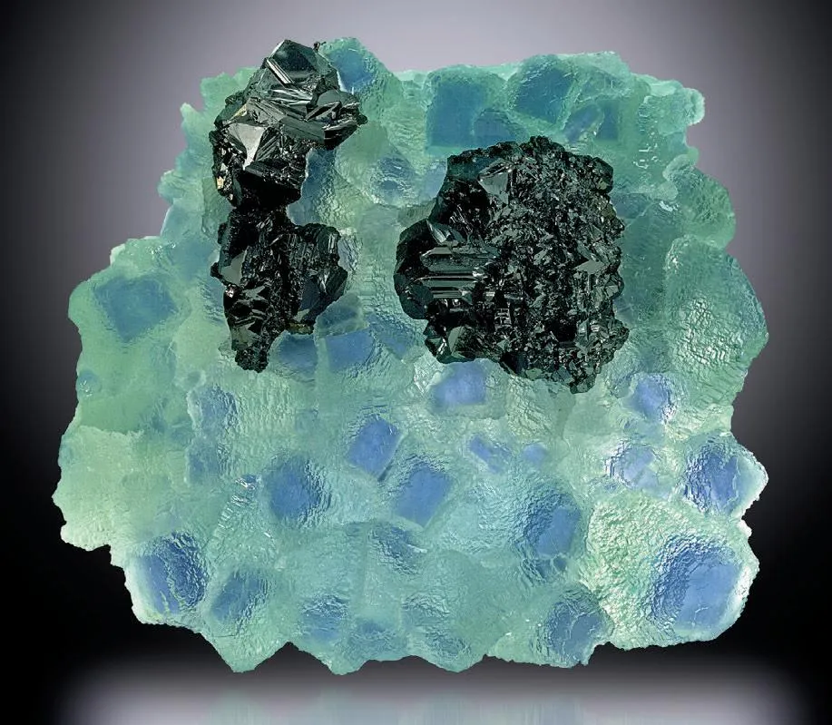 Sphalerite, Fluorite image