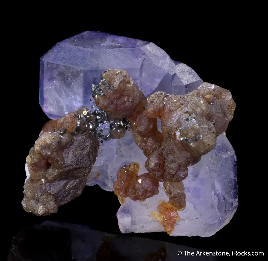 Sphalerite, Fluorite - image 4