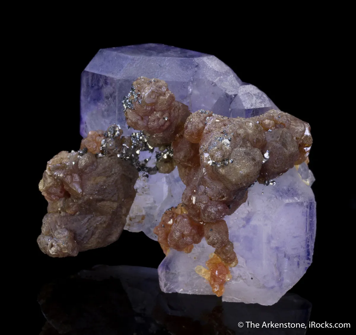 Sphalerite, Fluorite - image 7