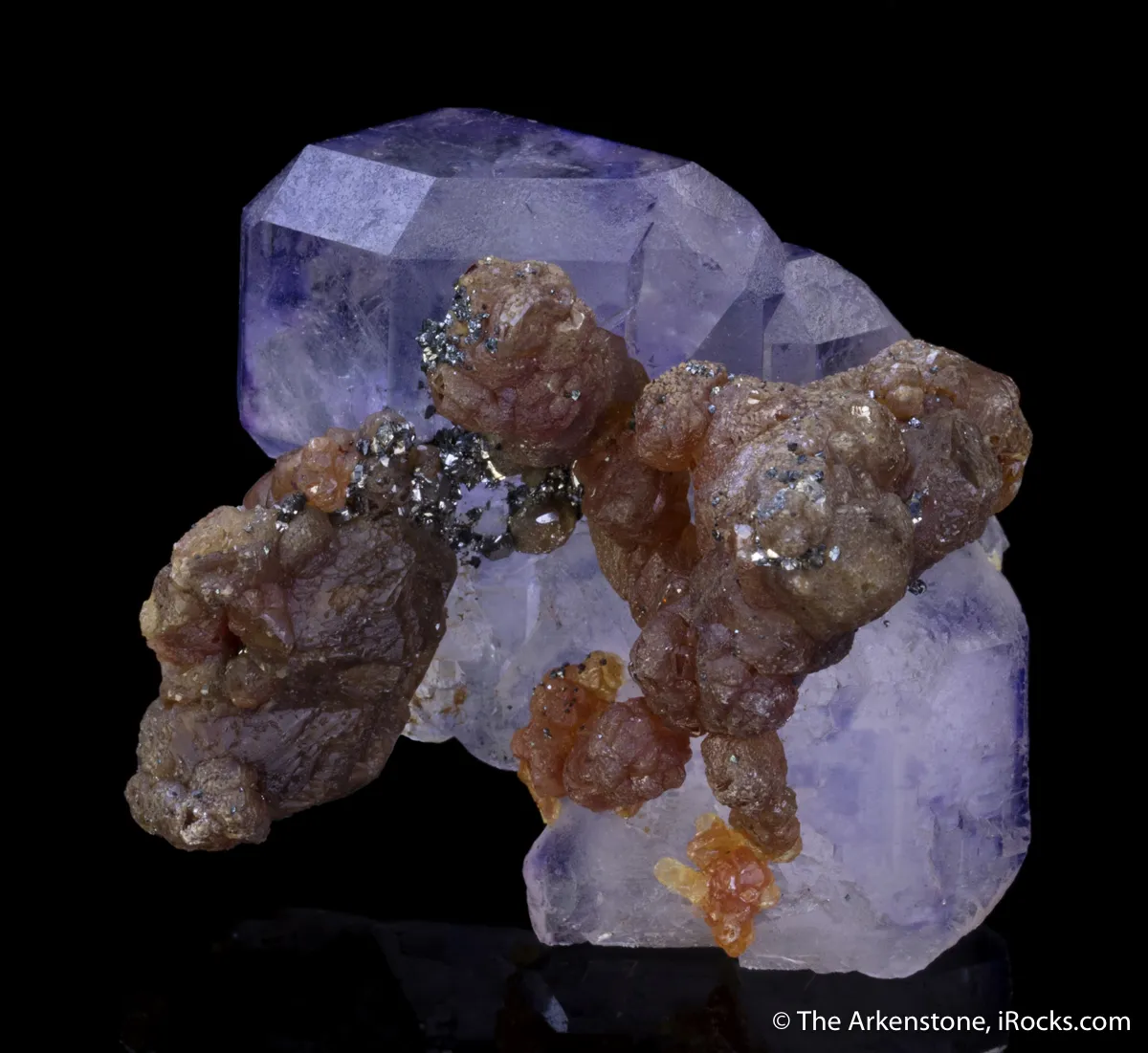 Sphalerite, Fluorite - image 1