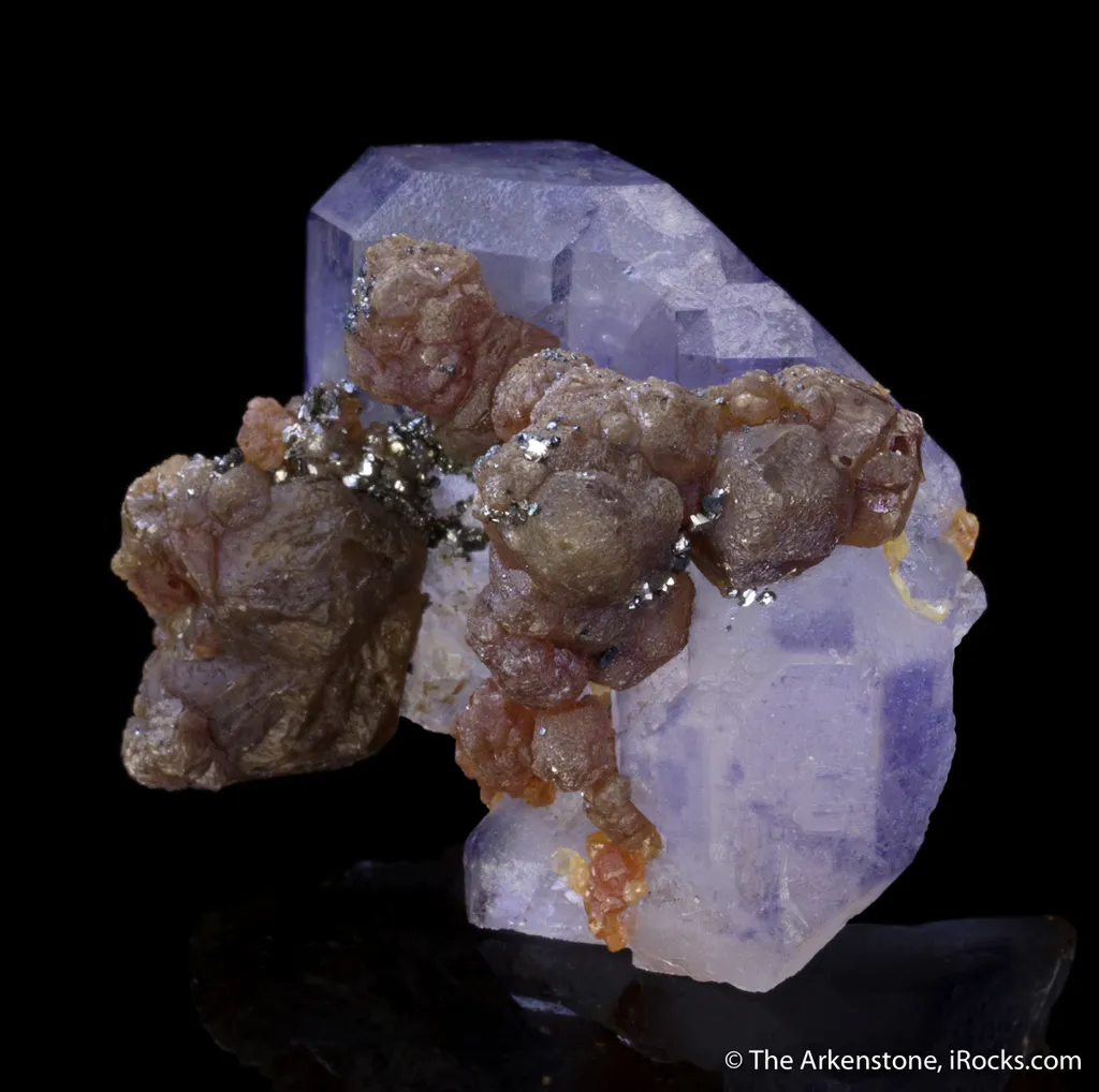 Sphalerite, Fluorite - image 3