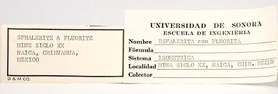 Sphalerite, Fluorite, Galena - image 2