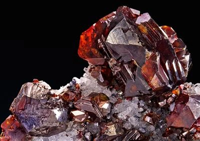 Sphalerite from Chashan Mine, Xianghualing Sn-polymetallic ore field, Linwu Co., Chenzhou, Hunan, China image