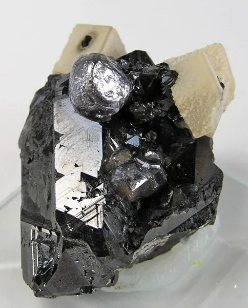 Sphalerite, Galena, Calcite image