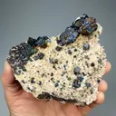 Sphalerite, Galena, Chalcopyrite on Dolomite - image 1