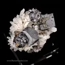 Sphalerite - Galena on Quartz - image 3
