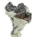 Sphalerite on Calcite "Pinnacle" - image 2