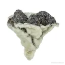 Sphalerite on Calcite "Pinnacle" - image 4
