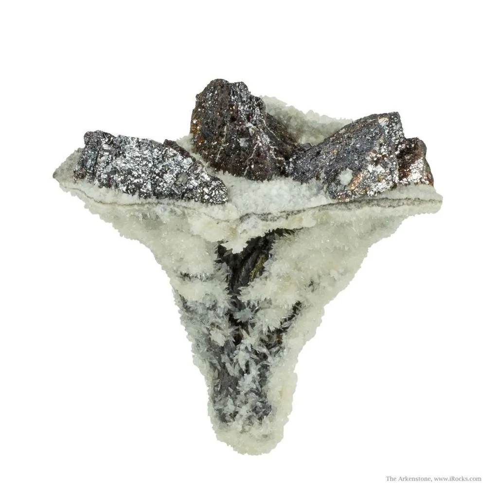 Sphalerite on Calcite "Pinnacle" image