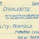 Sphalerite on Dolomite - image 5