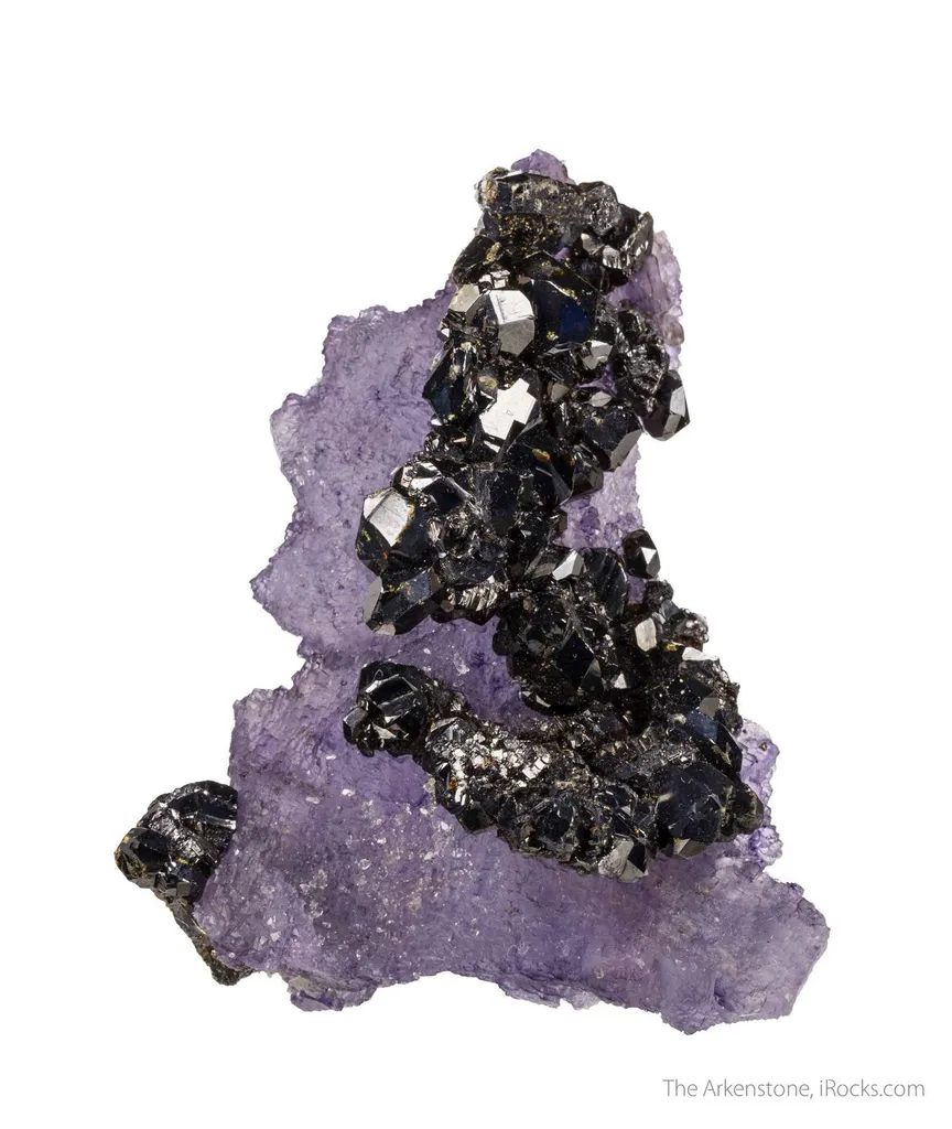 Sphalerite on Fluorite - image 2