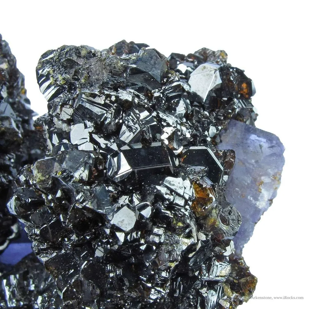 Sphalerite on Fluorite - image 2