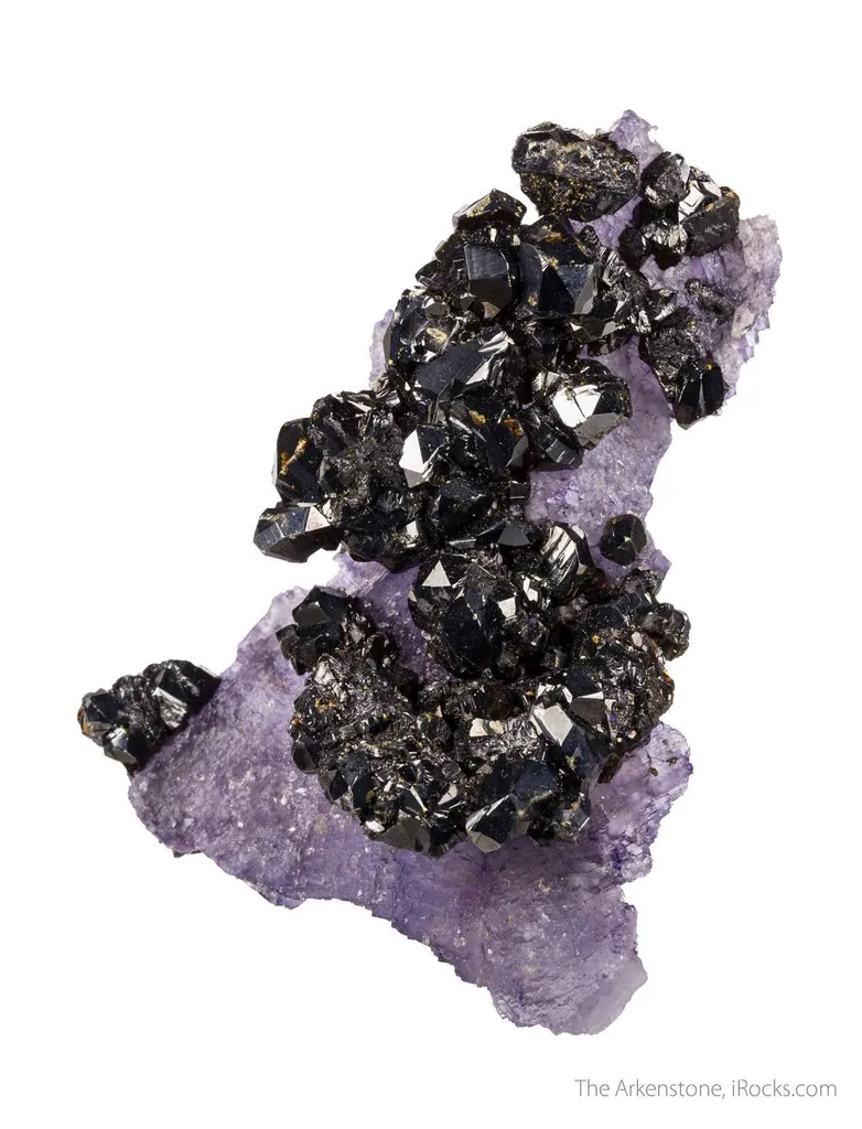 Sphalerite on Fluorite image