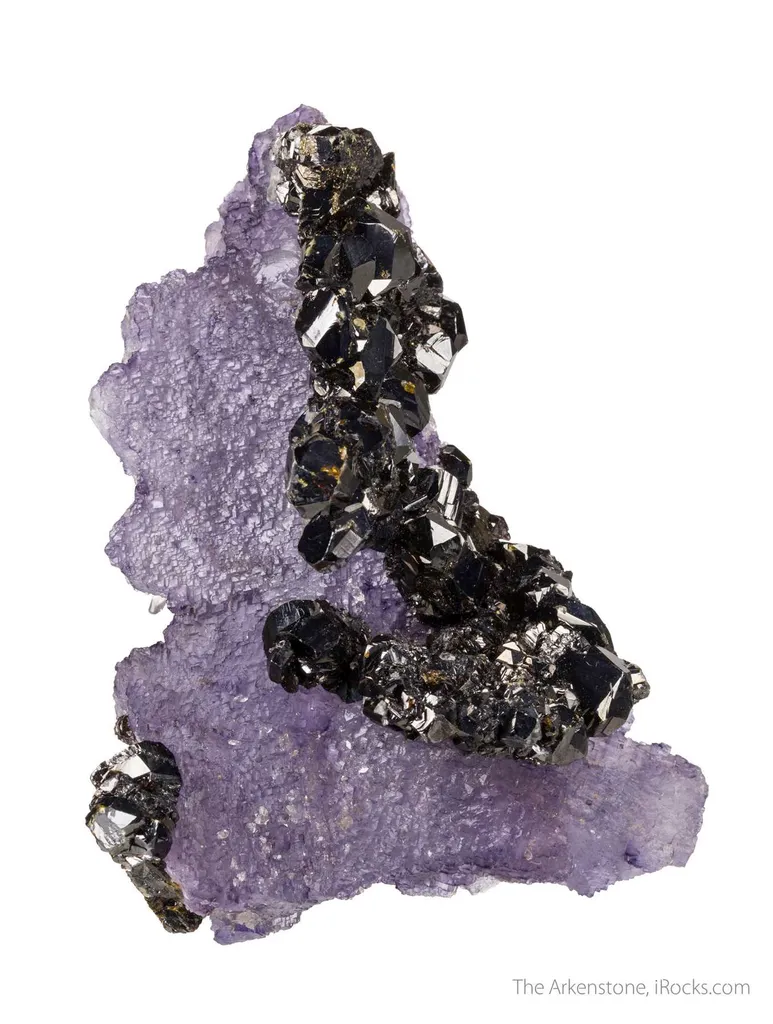 Sphalerite on Fluorite - image 3