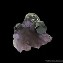 Sphalerite on Fluorite, with Chalcopyrite - image 5