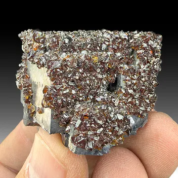 Sphalerite on Galena