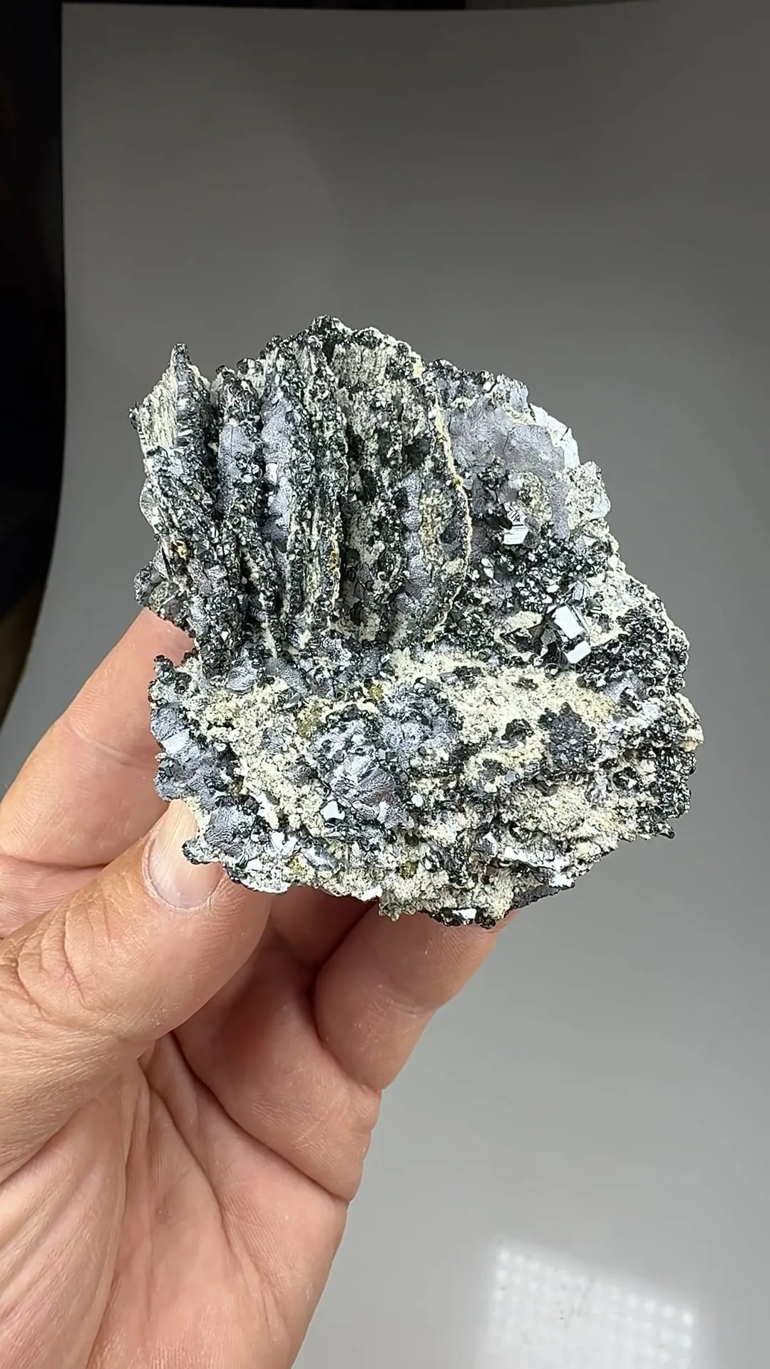 Sphalerite on Galena - image 2