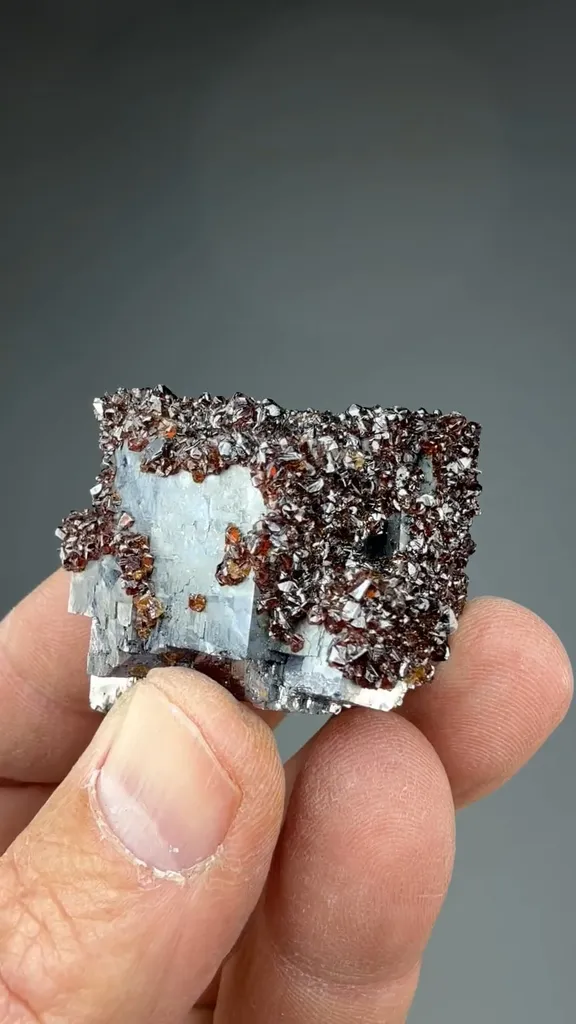 Sphalerite on Galena - image 2