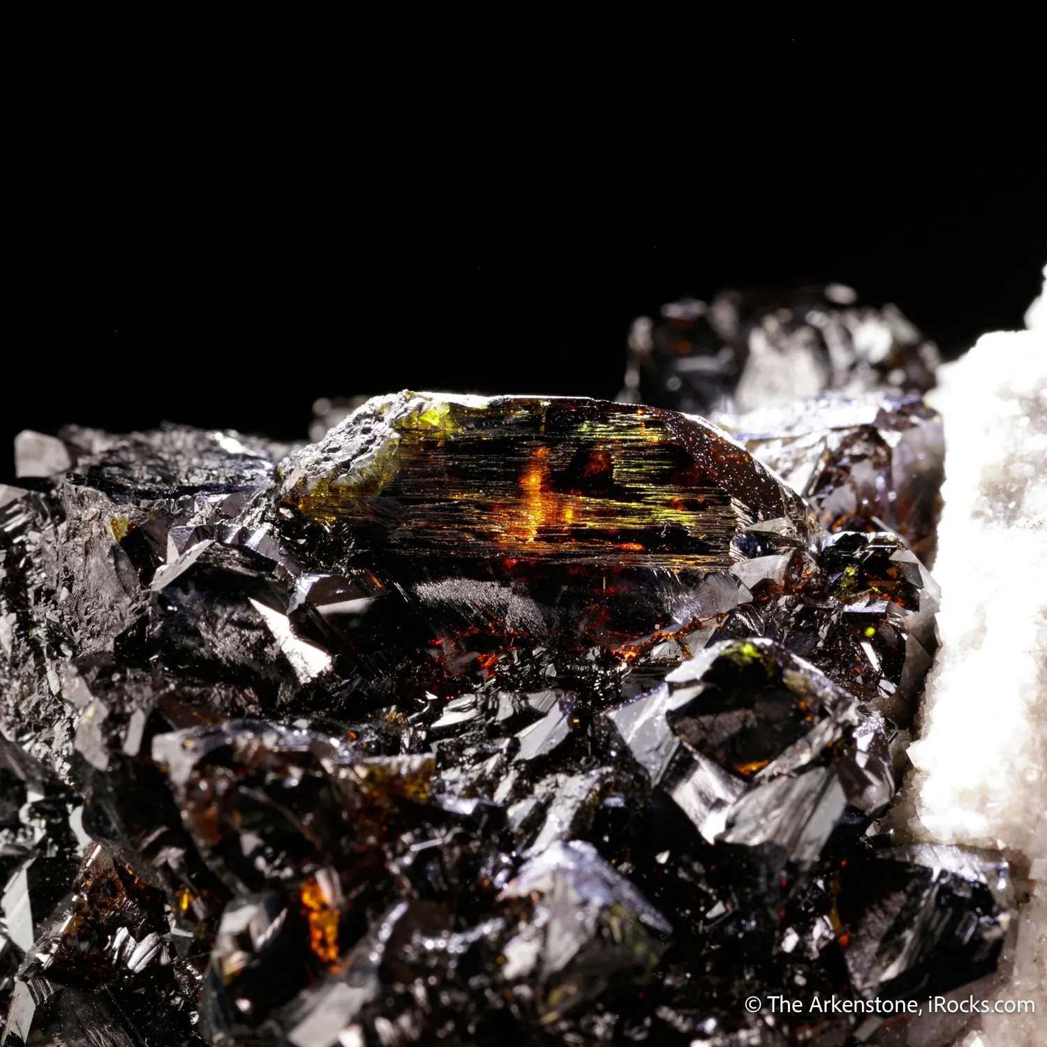 Sphalerite on matrix - image 6