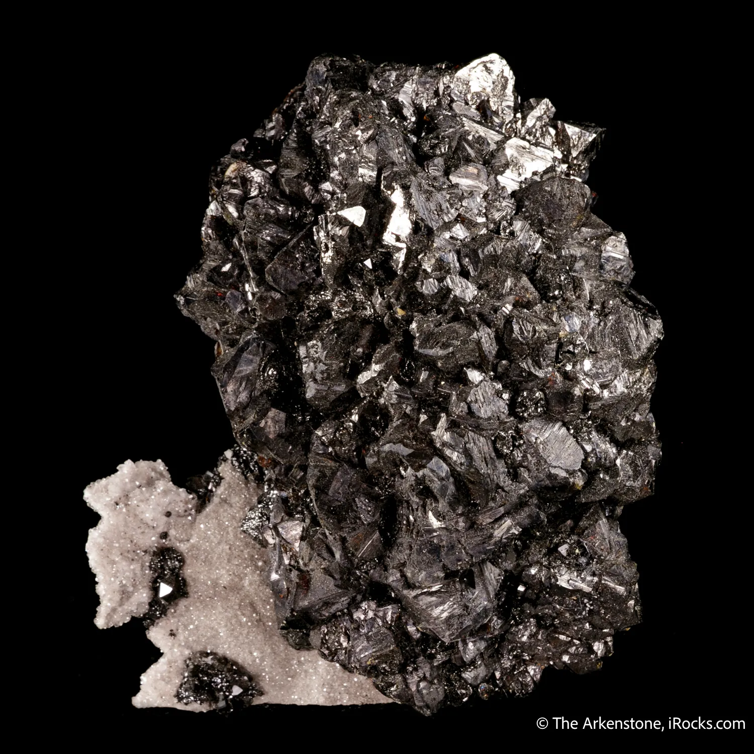 Sphalerite on matrix - image 3