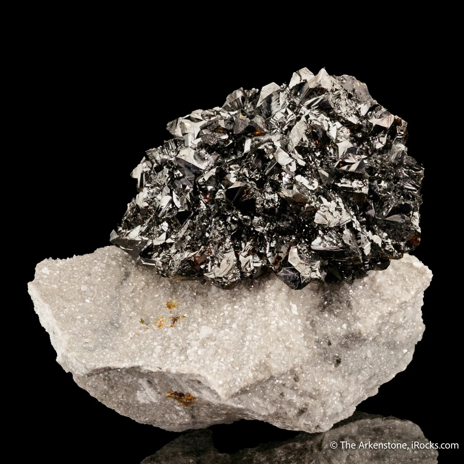 Sphalerite on matrix - image 1