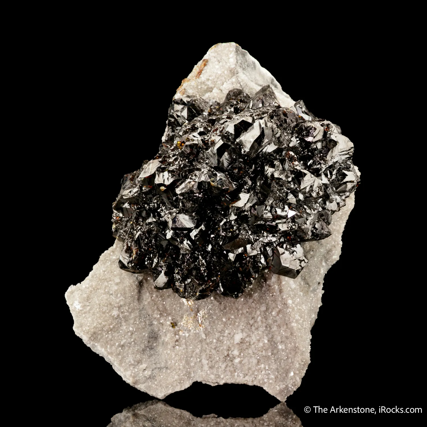 Sphalerite on matrix - image 4