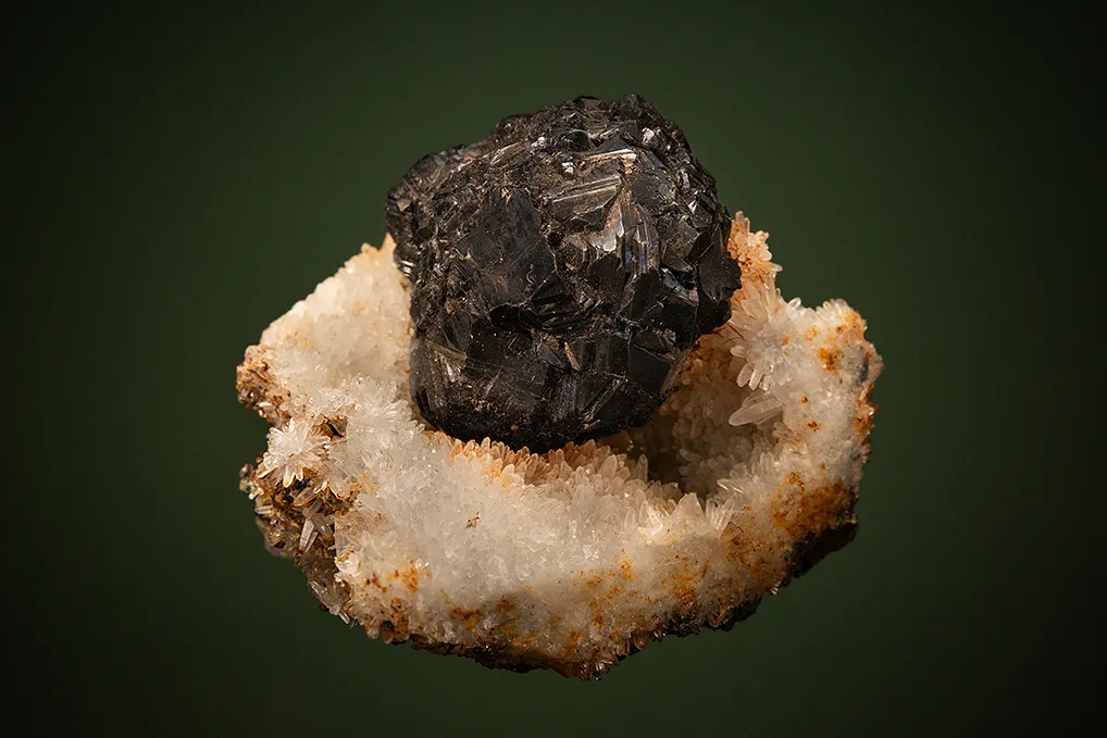 Sphalerite on Quartz image