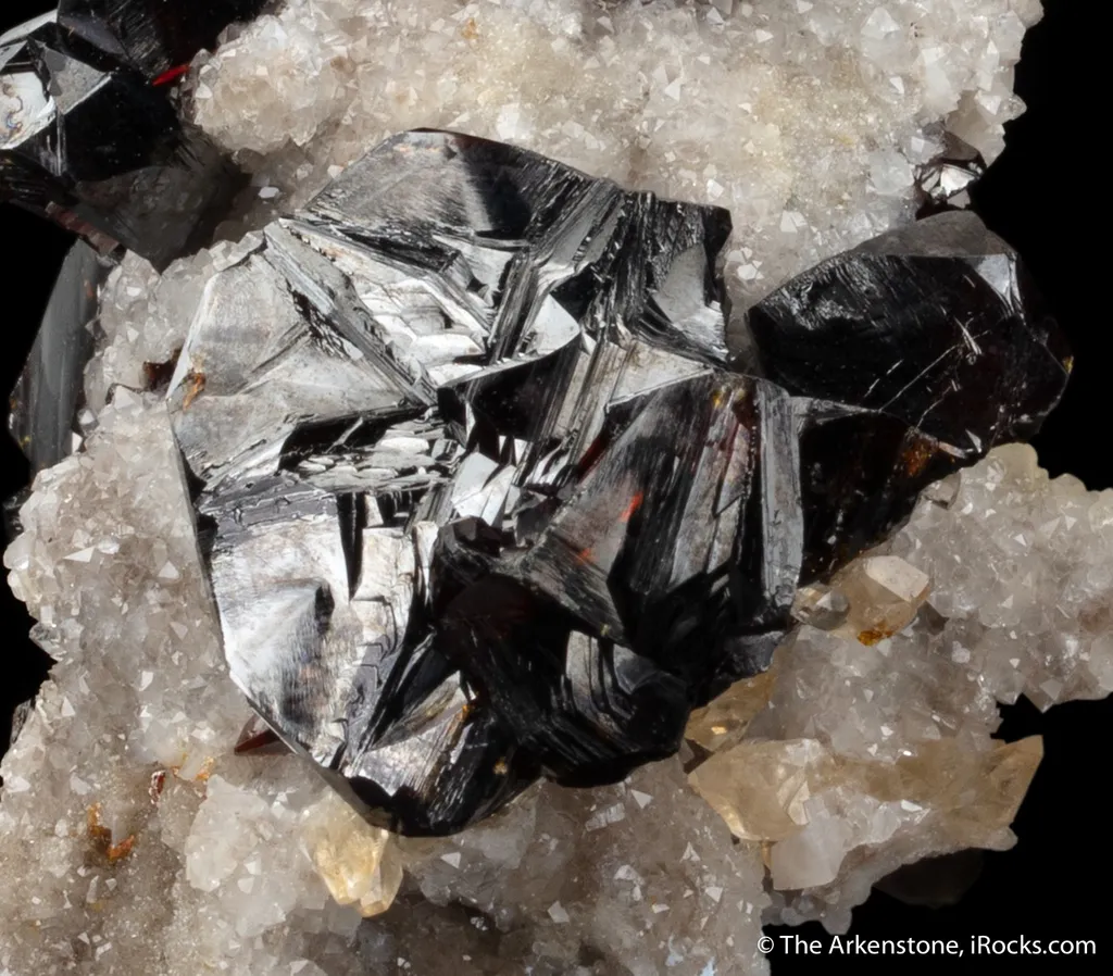 Sphalerite on Quartz - image 4
