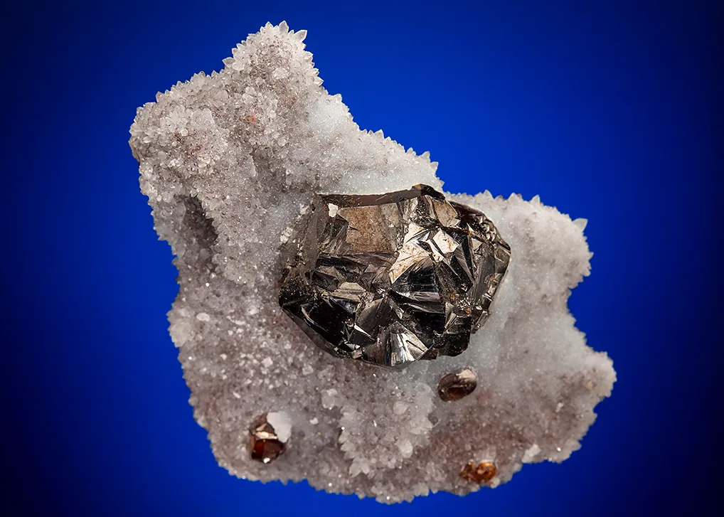Sphalerite on Quartz image