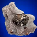 Sphalerite on Quartz - image 1