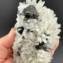 Sphalerite on Quartz with Chalcopyrite - image 1
