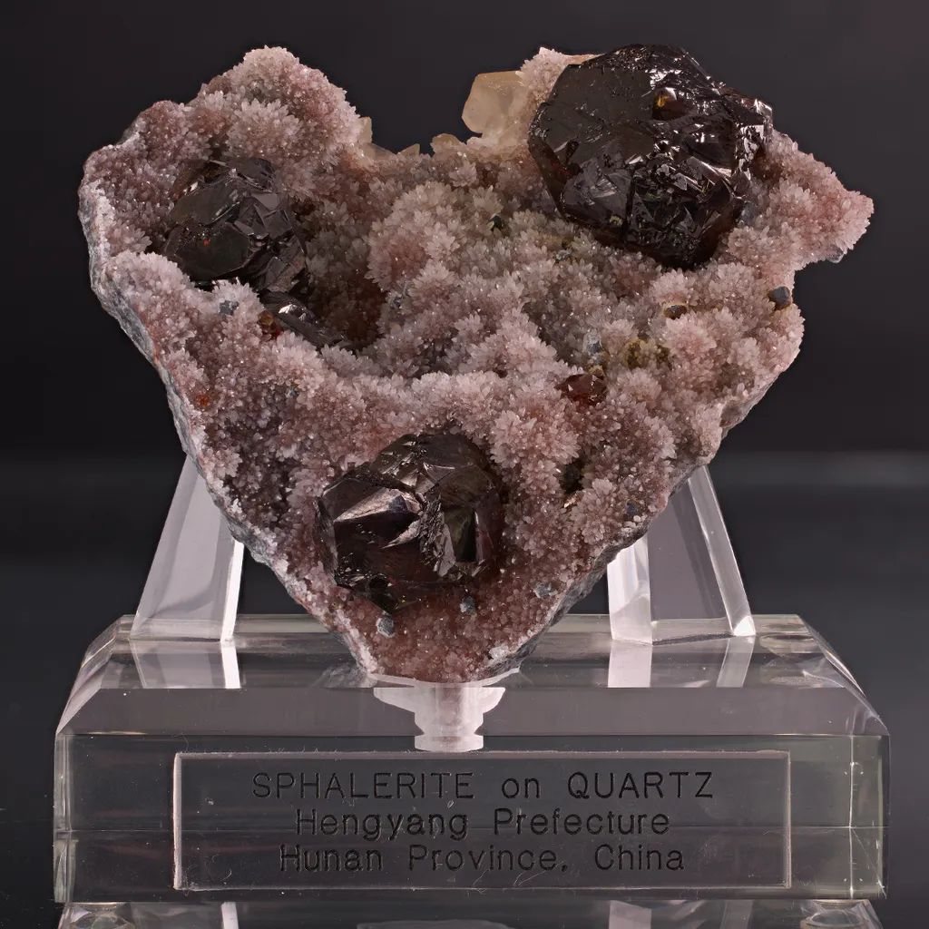 Sphalerite, Quartz - image 2