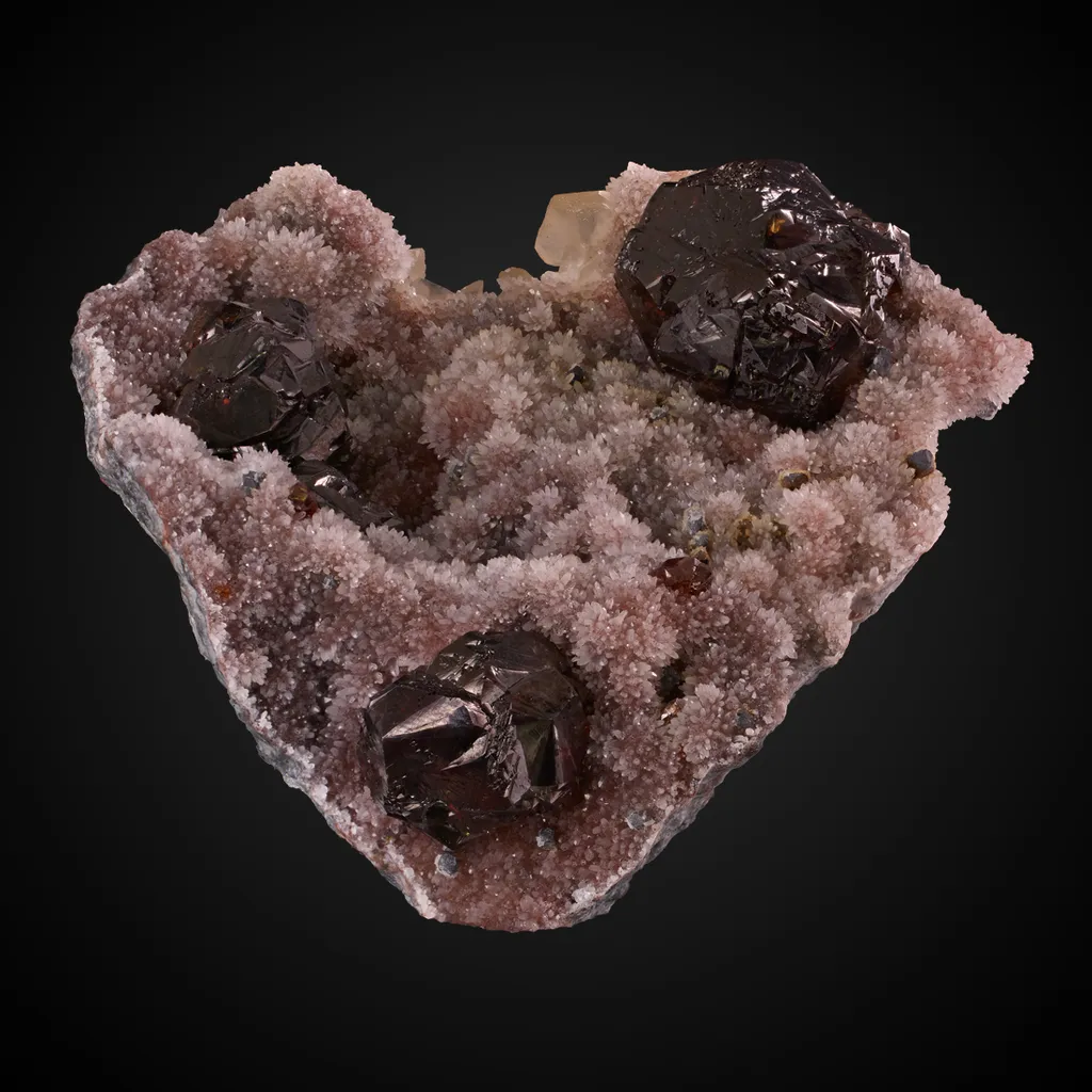 Sphalerite, Quartz image