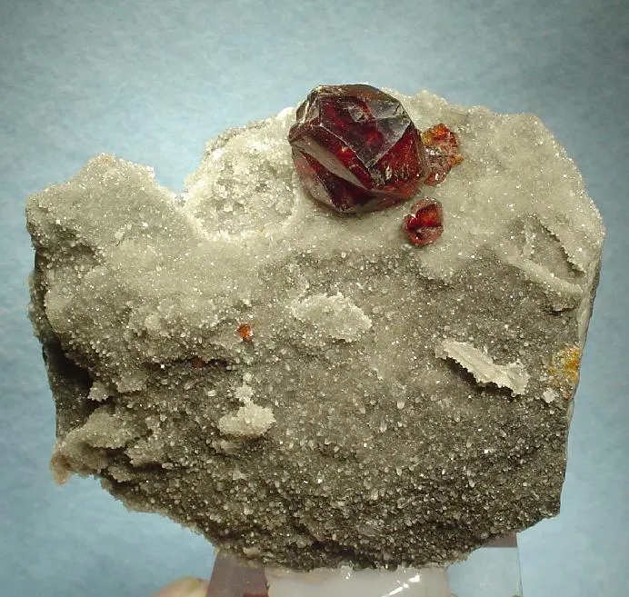 Sphalerite, Quartz image