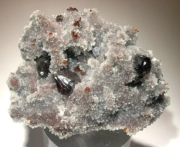 Sphalerite, Quartz image