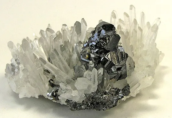 Sphalerite, Quartz image