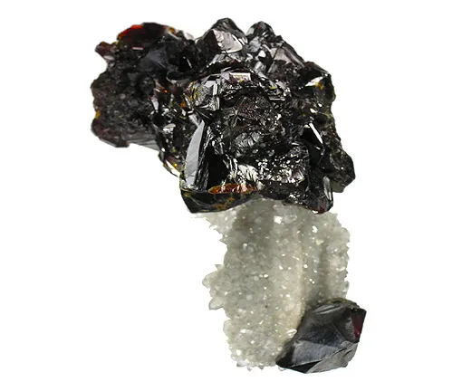 Sphalerite, Quartz image